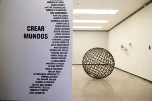 Mona Hatoum - Globe (Globo), 2007 Acero dulce, 170 x 170 cm Colección Silvia y Hugo Sigman, Buenos Aires.