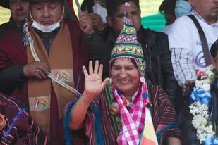 El expresidente Evo Morales