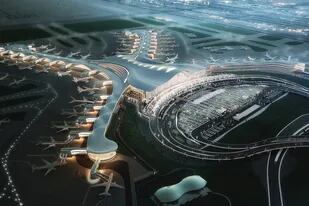 Aeropuerto Abu Dhabi, de Estudio KPF
