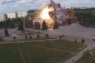 Ataque en Kharkiv