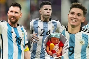 ¿El bebé más futbolero del siglo? hubo otro nacimiento el día de la final del Mundial y lo bautizaron Lionel Enzo Julián