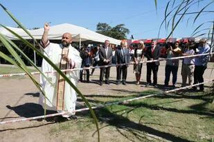 Bendición del fruto en el inicio de la cosecha de caña de azúcar en Tucumán