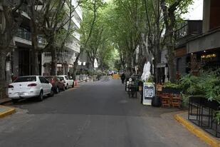 Una vista de las calles Dorrego y Nicaragua, en Palermo