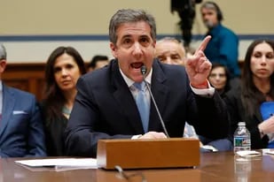 Cohen, en su enérgica comparecencia de ayer en el Congreso, en Washington