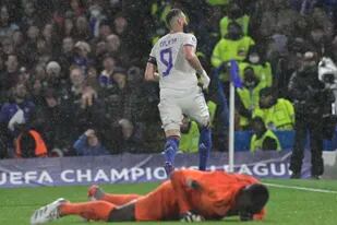Benzema grita, Mendy sufre: el francés descolló en Stamford Bridge