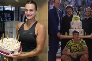 Una bielorrusa ganó el Masters 1000 de Madrid, pero la nota fue la queja por el tamaño de la torta