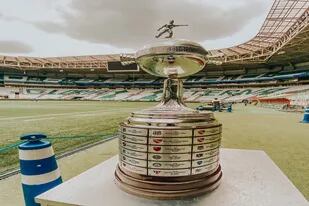 En el transcurso de esta semana, plotearon una de las tribunas con una segunda Copa Libertadores. El "Verdao" sólo ganó una, en 1999