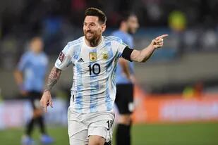 Lionel Messi, el capitán de la selección de la Argentina