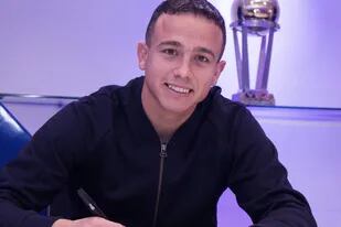 Leonardo Jara, nuevo jugador de Vélez