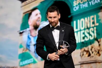 Lionel Messi recibe el premio Laureus World Sports 2023; el 10 argentino y una carrera llena de logros