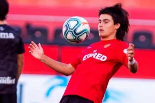 Luka Romero había hecho su presentación oficial en Mallorca y se volvió el jugador más joven en debutar en la Liga de España