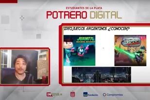 Estudiantes de La Plata estrenó Potrero Digital un espacio dedicado a los chicos que quieran aprender programación de videojuegos y robótica