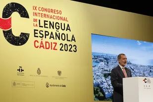 El Rey Felipe VI en la inauguración del Congreso Internacional de la Lengua Española (CILE)
