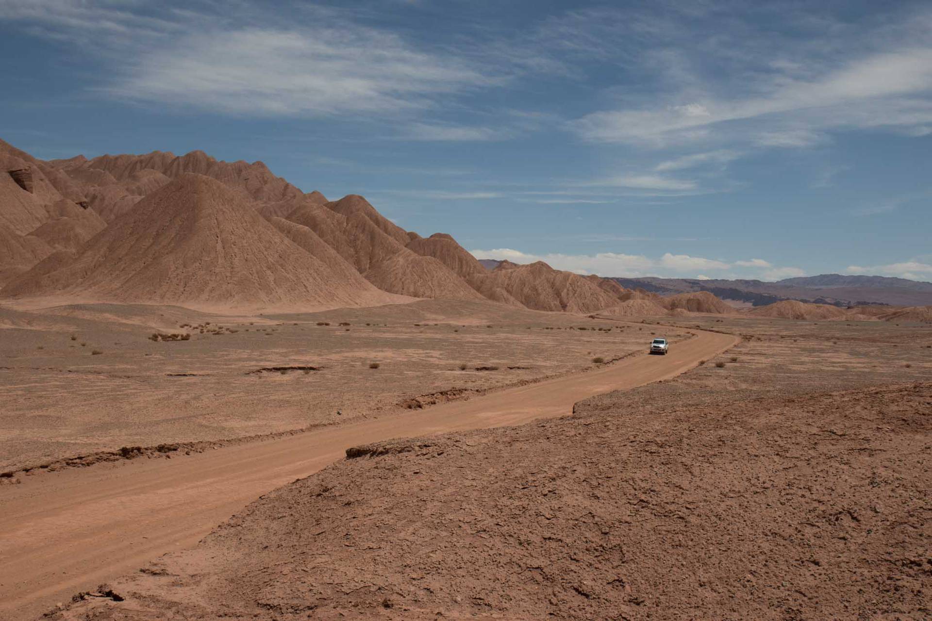 Desierto del Diablo en las afueras de Tolar Grande. Fotos: Soledad Gil