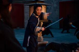 Michelle Yeoh en El tigre y el dragón (Crouching Tiger, Hidden Dragon), de Ang Lee, estrenada en 2000