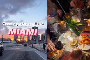 Una tiktoker compartió los detalles sobre cuánto puede costar un día en Miami