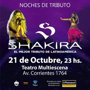 Noches de Tributo: Shakira