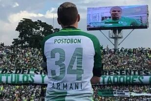 Armani y la emoción del tributo que recibió en enero pasado, cuando se despidió de Medellín