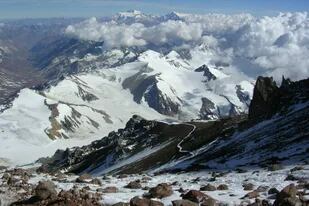 El verano es la etapa habilitada para los ascensos en el cerro Aconcagua.