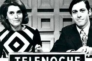 El primer Telenoche, un informativo que hizo historia en la TV con Mónica Cahen D'Anvers (por entonces Mihanovich) y Andrés Percivale