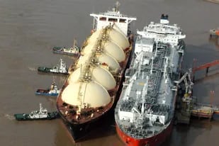 La Argentina importó el año pasado 56 barcos tanques de gas (GNL) por un total de US$3290 millones. Este año ser necesitarán 70