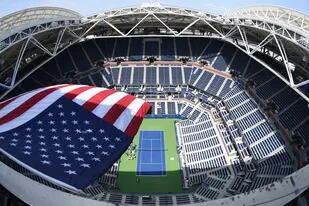 El imponente estadio Arthur Ashe, escenario central del US Open