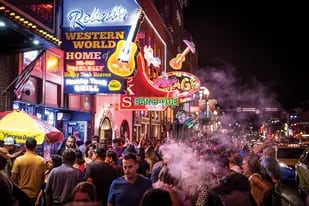 Robert’s, uno de los bares o honky tonks más famosos en el Lower Broadway, epicentro sonoro de la ciudad