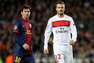 Messi y David Beckham, dos símbolos de sus selecciones que nunca se enfrentaron con los colores de Argentina e Inglaterra