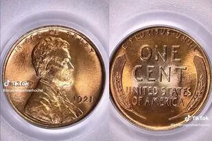 Un centavo con la cara de Abraham Lincoln puede valer casi US$60.000