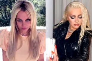 Britney Spears estalló contra Chistina Aguilera por negarse a hablar sobre el fin de su tutela legal