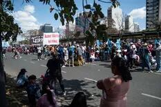 Caos de tránsito en el centro porteño por distintas manifestaciones