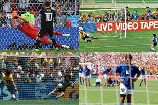 Messi, Maradona, Zico, Baggio. Grandes figuras que malograron penales en una Copa del Mundo