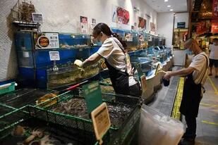 El rebrote de coronavirus ha sido vinculado al salmón, según informaron los medios de comunicación chinos