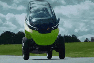 El diseño de Triggo, un auto que puede cambiar la distancia entre las ruedas según el camino que se está transitando
