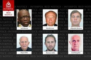 Las caras que busca Interpol, con las presencias de tres argentinos