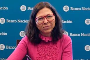Silvina Batakis desembarcó con respaldo presidencial en el Banco Nación