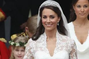 Kate Middleton el día de su boda