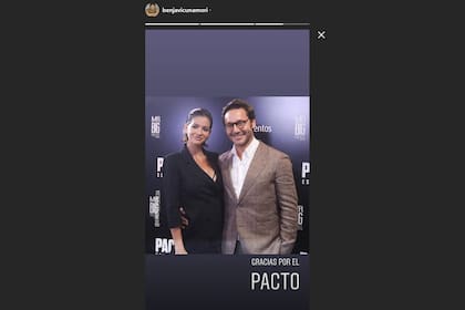 El post de las historias de Benjamín Vicuña y su extraño mensaje