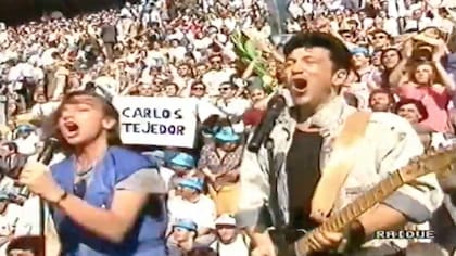Gianna Nannini y Edoardo Bennato, la dupla inolvidable que interpretó el himno de Italia 90, compuesto por Giorgio Moroder.