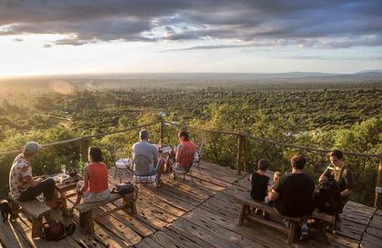 Atardecer en el mirador Escenario de Cielo, uno de los mejores spots para contemplar la hora mágica.