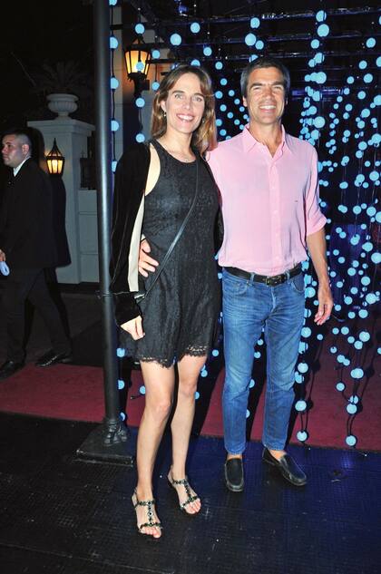 Hernán Agote (primo de Delfina) y su mujer, Lucila Vacca Bergara.