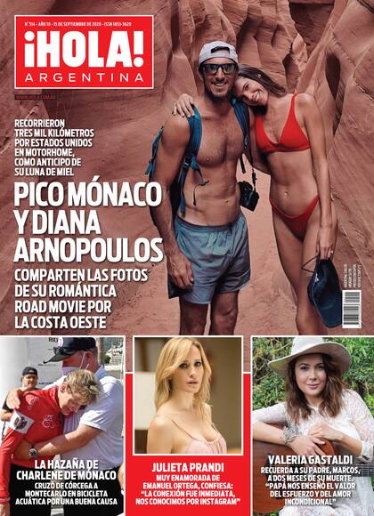 La tapa de la revista ¡Hola! Argentina de esta semana