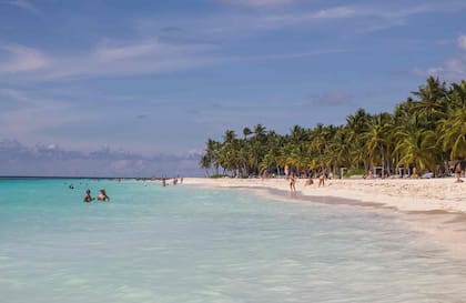Los colores asombrosos de Isla Saona.