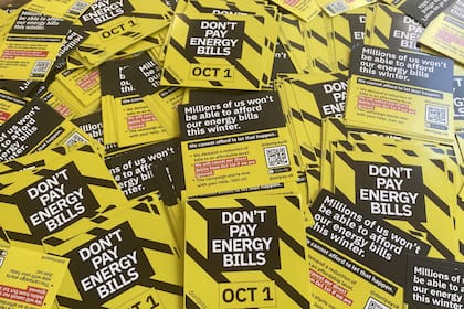 Don’t Pay UK, La insólita campaña que nación en Reino Unido en protesta por el aumento de tarifas de luz y gas.
