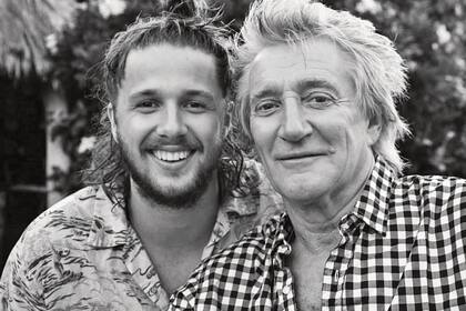 Liam junto a su padre