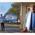 Tiene 105 años, vive en Córdoba y así vibró con Argentina-Jordania
