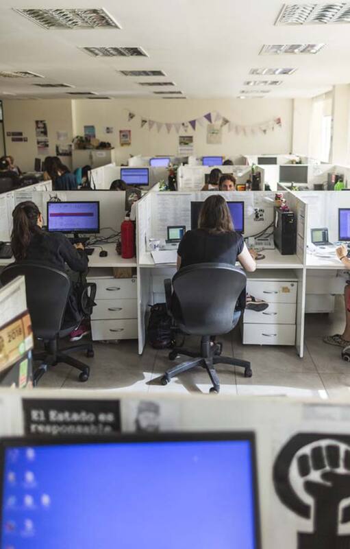 En su mayoría, son mujeres de entre 19 y 40 años que sufren algún tipo de agresión por parte de sus maridos o exparejas
