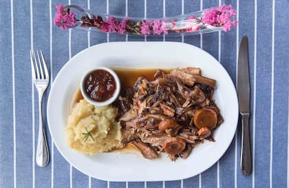 Uno de los caserísimos plato de La Urraca.