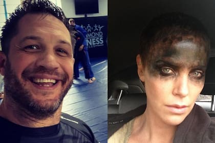 Charlize Theron y Tom Hardy, igual que en el set: "Nuestra relación era por supervivencia"