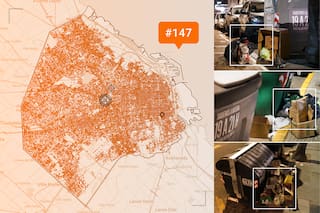 Las dos cuadras con más reclamos están en Constitución, a apenas 160 metros